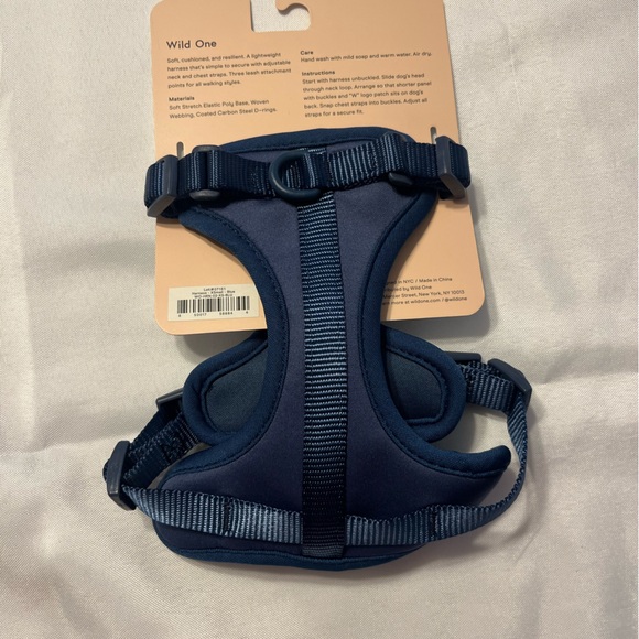 Navy Dog Harness - Picture 2 of 5